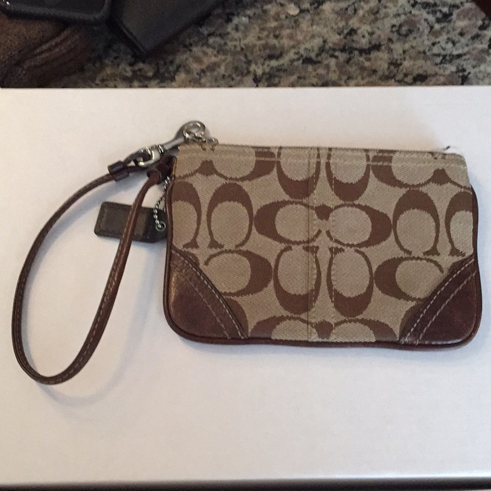 Coach wristlet